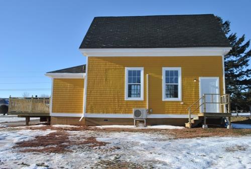 East elevation; Province of PEI, F. Pound, 2015