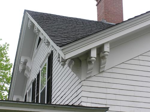 C.B. Archibald House, eave detail, 2004; Heritage Division, NS Dept. of Tourism, Culture and Heritage, 2004
