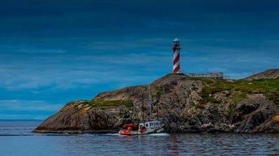 General view of Heart's Content Lighthouse; Town of Heart's Content | Ville de Heart's Content, Doug Piercey