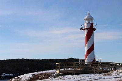 General view of Heart's Content Lighthouse; Town of Heart's Content | Ville de Heart's Content, Doug Piercey