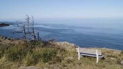 View from Prim Point Lighthouse.; Robert Hersey