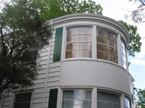 W.H. Faltenhine House, window detail, 2004; Heritage Division, NS Dept. of Tourism, Culture and Heritage, 2004