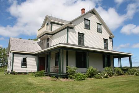 Side and back elevations; Province of PEI, F. Pound, 2009