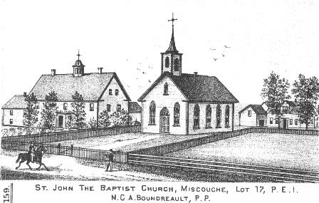 St. Joseph's Convent, 1880; Meacham's 1880 Atlas