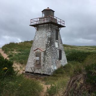 General view of St. Peters Harbour Lighthouse; Ian Karn