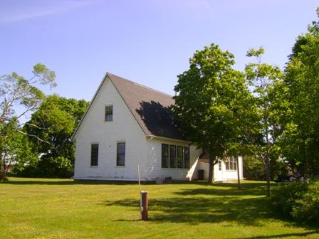 Front and west elevations; Province of PEI, C. Stewart, 2016