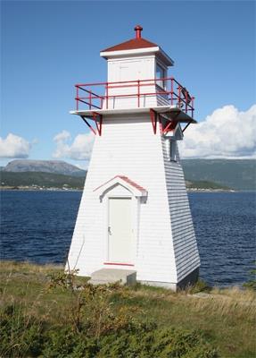 General view of Woody Point, 2009.; Kraig Anderson - lighthousefriends.com