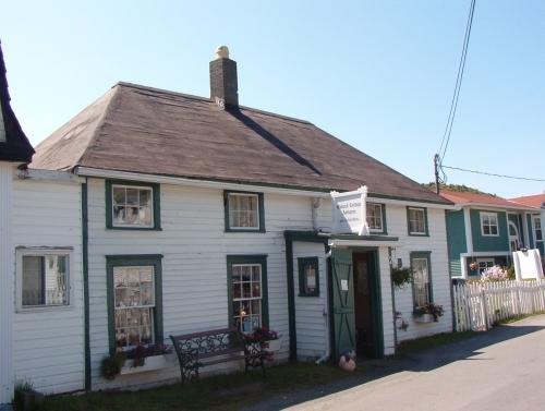 View of front facade, Mallard Cottage, St. John's, Winter 1998; HFNL 2005