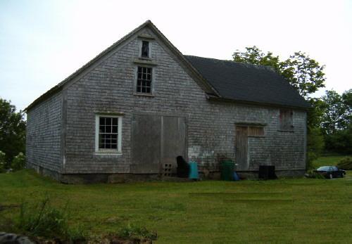 MacMullen Oil Skin Factory, Rear Elevation, 2004; Heritage Division, NS Dept. of Tourism, Culture and Heritage, 2004