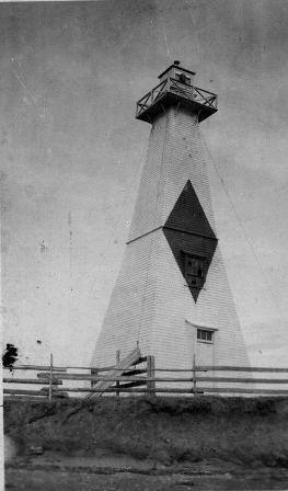 Haszard Point Front Range Light; Carol Livingtone Collection