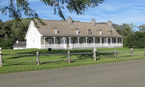Principal façade of the Petite-Ferme du cap Tourmente house; Parks Canada | Parcs Canada