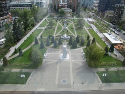 Aerial view of the park; Parks Canada | Parcs Canada
