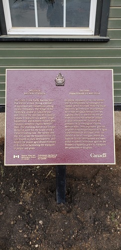 Plaque in place; Parks Canada | Parcs Canada