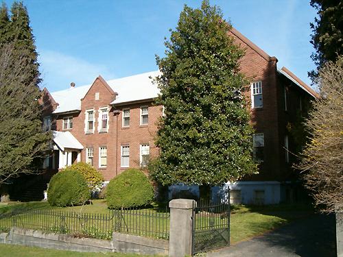 Exterior view of the Sisters of St. Paul School, 2004; City of North Vancouver, 2004