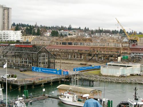 Exterior view of the Burrard Dry Dock Company, 2004; City of North Vancouver, 2004