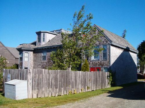 George Gracie House and Guest House, Rear Perspective, 2004; Heritage Division, NS Dept. Tourism, Culture and Heritage, 2004