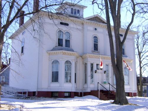 North west elevation; City of Charlottetown, Natalie Munn, 2005