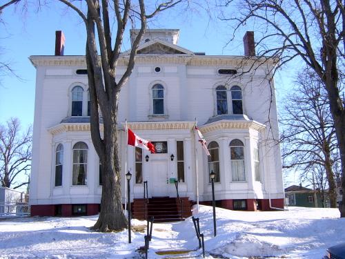 West elevation; City of Charlottetown, Natalie Munn, 2005