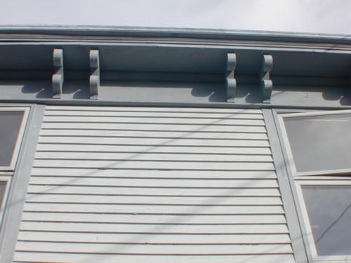 McCormick Building, Annapolis Royal, bracket detail 2005; Annapolis District Planning Commission, 2004
