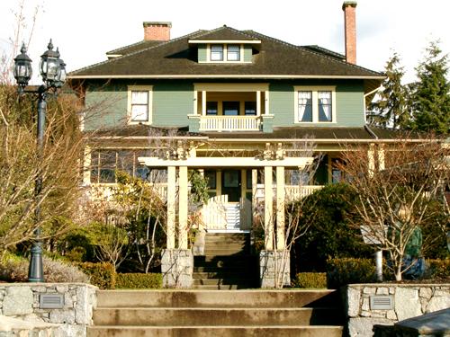 Exterior view of the McNair Residence, 2004; City of North Vancouver, 2004