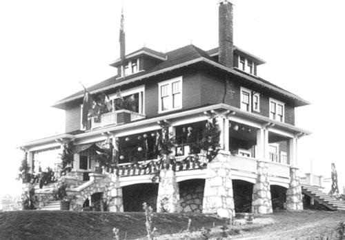 Exterior view of the McNair Residence, 1907; North Vancouver Museum and Archives, #9185