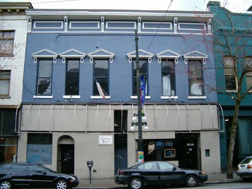 Exterior view of the Abrams Block; City of Vancouver, 2004