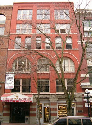 Exterior view of the Martin and Robinson Warehouse; City of Vancouver, 2004