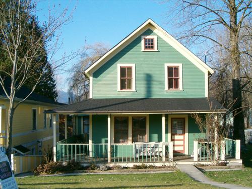 Exterior view, C.P. Lumber Co. Residence, 2004; City of Port Moody, 2004