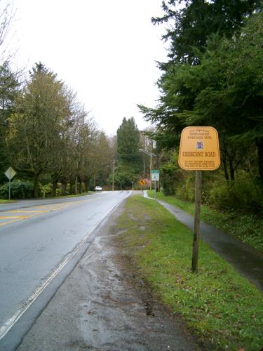 View of Crescent Road, 2004; Donald Luxton and Associates, 2004