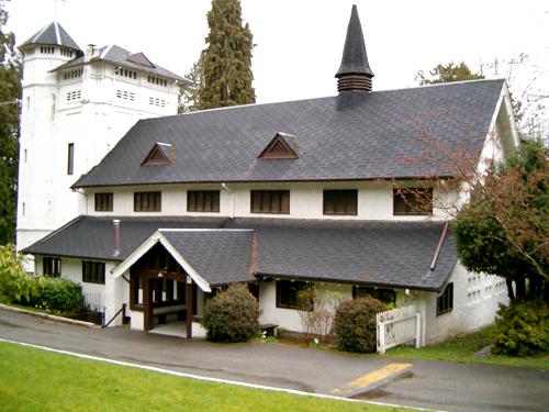 Exterior view of St. Helen's Anglican Church, 2004; Don Luxton and Associates, 2004