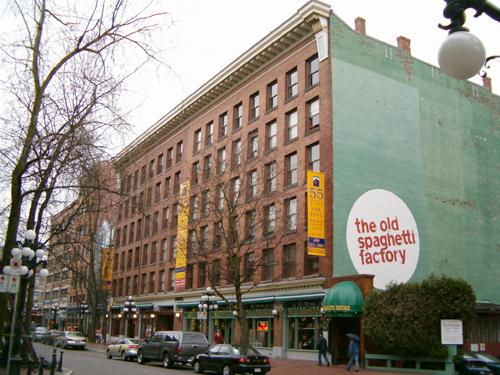 Exterior view of the Malkin Building; City of Vancouver, 2004