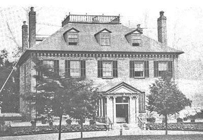 General view of Admiralty House showing its cut-stone construction material.; Parks Canada Agency / Agence Parcs Canada.