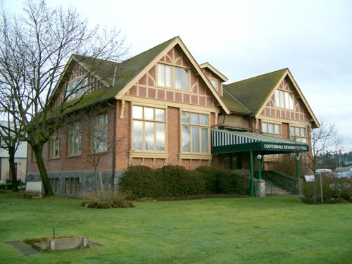 Exterior view of 1912 Municipal Hall, 2004; Donald Luxton and Associates, 2004