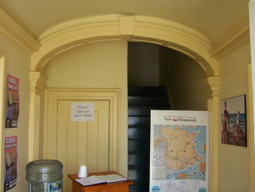 Murray House foyer, 2004.; City of Miramichi