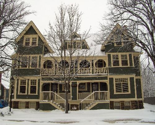 Showing west elevation in winter; City of Charlottetown, Natalie Munn, 2005