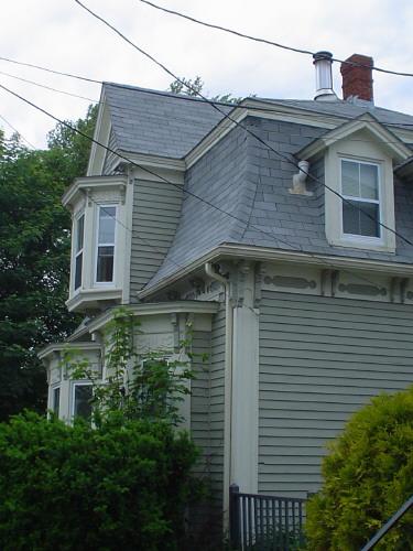 Robert Herman House, Old Town Lunenburg, dormer detail, 2004; Heritage Divisioin, NS Dept. of Tourism, Culture and Heritage, 2004