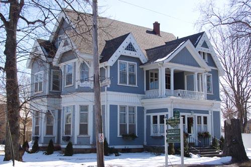 Showing west and north elevations; MacNaught History Centre and Archives, Natalie Griffith, 2005