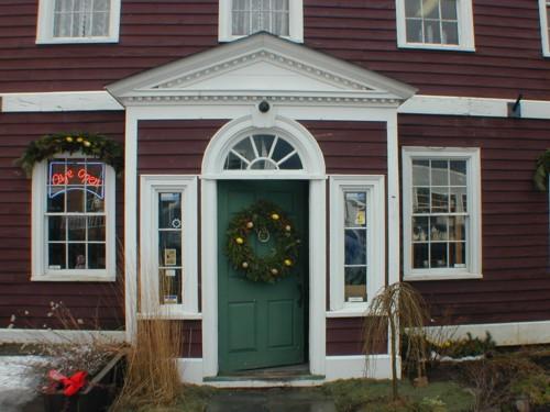 Adams-Ritchie House, Annapolis Royal, door detail, 2005; 
