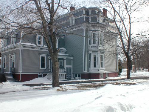 494 St. George Street, Annapolis Royal, north west elevation, 2005; Heritage Division, NS Dept. of Tourism, Culture and Heritage, 2005