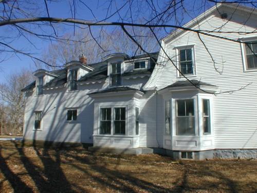 664-666 St. George Street, Annapolis Royal, west elevation, 2005; Heritage Division, NS Dept. Tourism, Culture and Heritage, 2005
