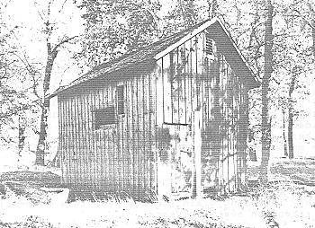 General view of the front and side elevations of the Abattoir, 1992.; Department of Public Works / Ministère des Travaux publics, (A & E Services--CPS, WRO), 1992.