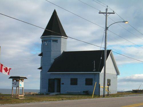 Side Perspective, Battery Observation Post, Fort Petrie, New Victoria, 2004; Heritage Division, Nova Scotia Department of Tourism, Culture and Heritage, 2004