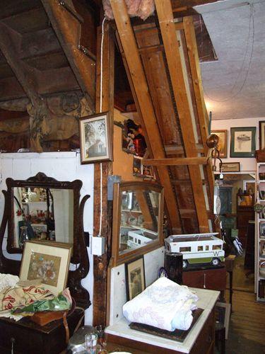 Layton's General Store interior, showing conveyor mechanism for bringing in stock.; Heritage Division, Nova Scotia Department of Tourism, Culture and Heritage, 2006.