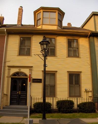 Showing west elevation; City of Charlottetown, Natalie Munn, 2005