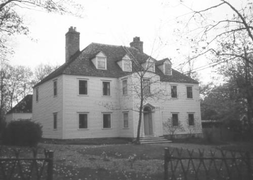 Commissariat House, St. John's, NL, south facade, 1975.; Department of Tourism, Culture and Recreation, Government of Newfoundland and Labrador