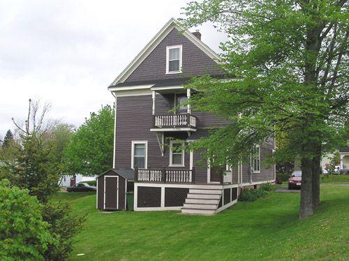 David Thomas House, Southwest Perspective, 2004; Heritage Division, N.S. Dept. of Tourism, Culture and Heritage, 2004