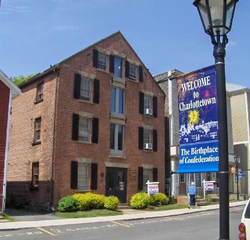 Showing south west elevation; City of Charlottetown, Natalie Munn, 2005