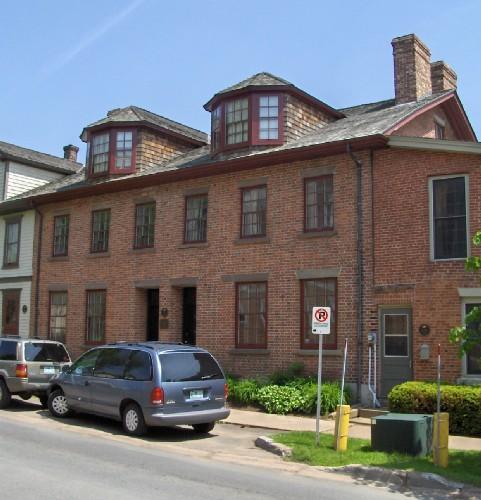 Showing north west elevation with subsequent additions; City of Charlottetown, Natalie Munn, 2005