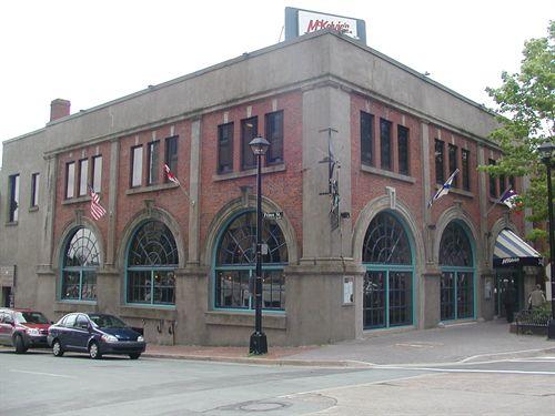 Side and front elevations, Old Fire Station, Halifax, 2005.; Heritage Division, NS Dept. of Tourism, Culture and Heritage, 2005.