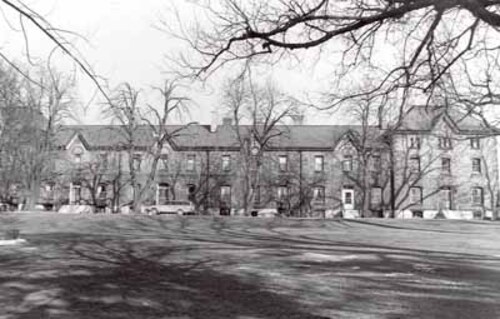 Wolseley Barracks Classified Federal Heritage Building; Canadian Forces Base London | Base des Forces canadiennes, 1989